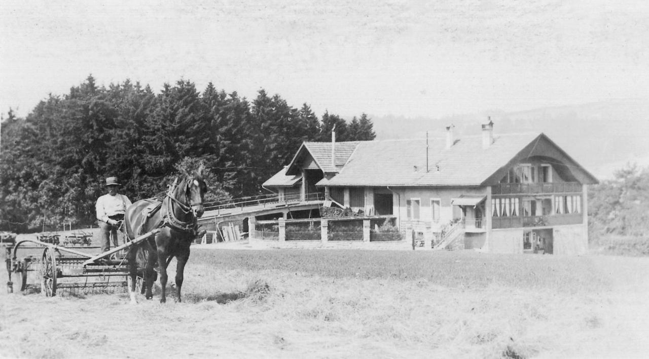 ラショー・ド・フォン La Ferme Des Aretes Bed & Breakfast エクステリア 写真
