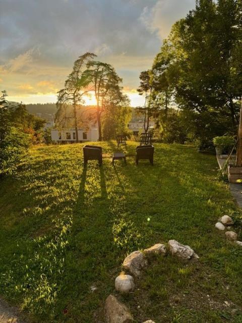 ラショー・ド・フォン La Ferme Des Aretes Bed & Breakfast エクステリア 写真
